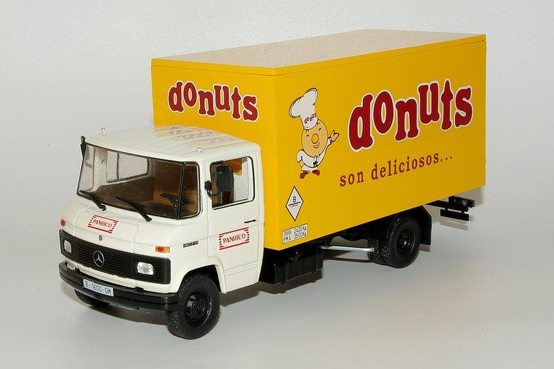 22 mercedes benz l 407 d donuts 1984 1