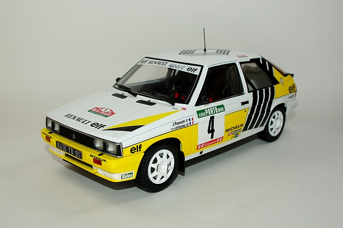 45 renault 11 turbo 1987 jean ragnotti