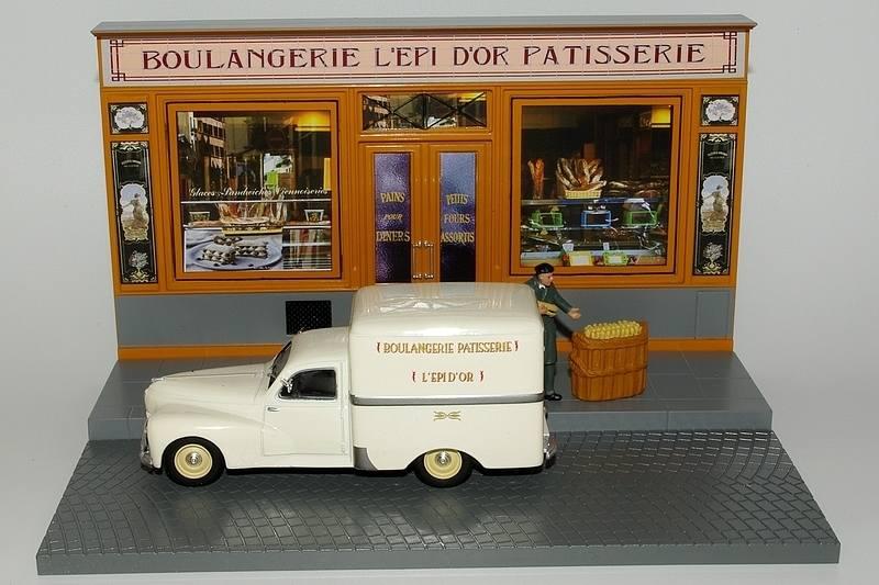 01 boulangerie peugeot 203 fourgonnette tolee 1