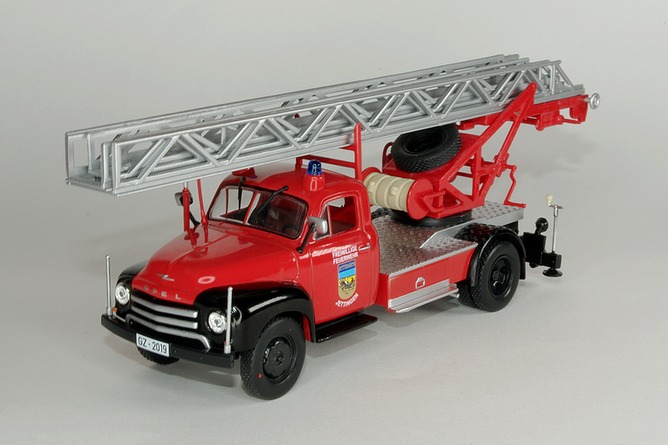 OPO 10 - Fire Truck 1:43 Opel Blitz DL 18 Germany - PB107 OPO 10 - Fire Truck 1:43 Opel Blitz DL 18 Germany - PB107