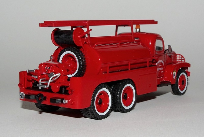 Camion Pompieri 1/43 IXO GMC CCKW 353 Citerne Feux De Forêts – Hachette Jumajo